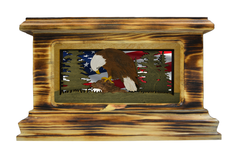 Bighorn Style in Burnished with Praying Eagle