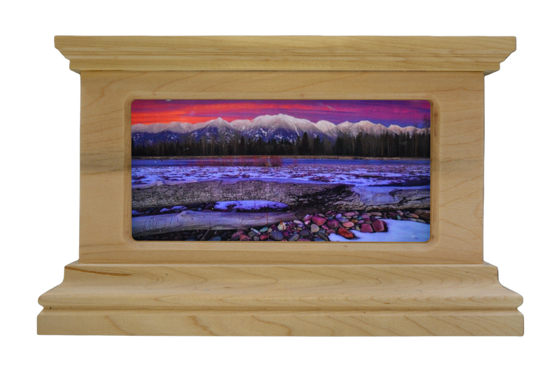 Bitterroot Style in Maple with a Full Color Photo Panel