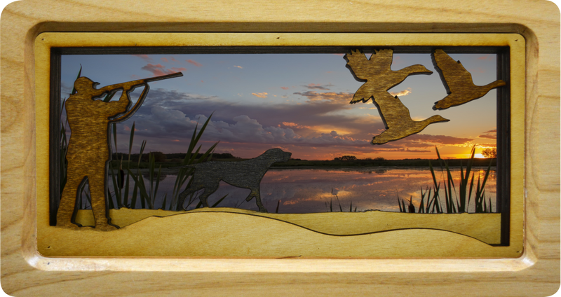 Duck Hunter with Background #3