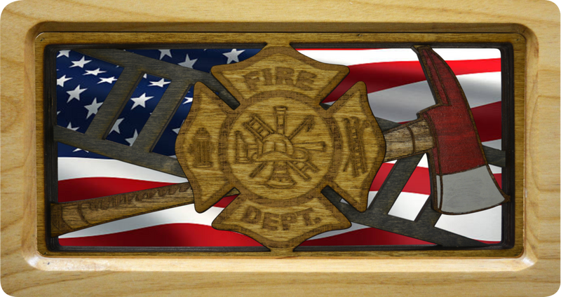 Fire Department with Background #26