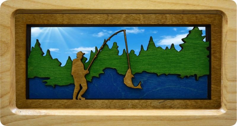 Fishing in Heaven with Background #23