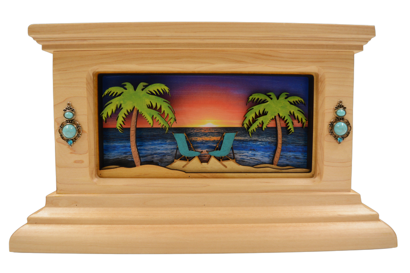 Custom Mission in Maple with Toes in the Sand