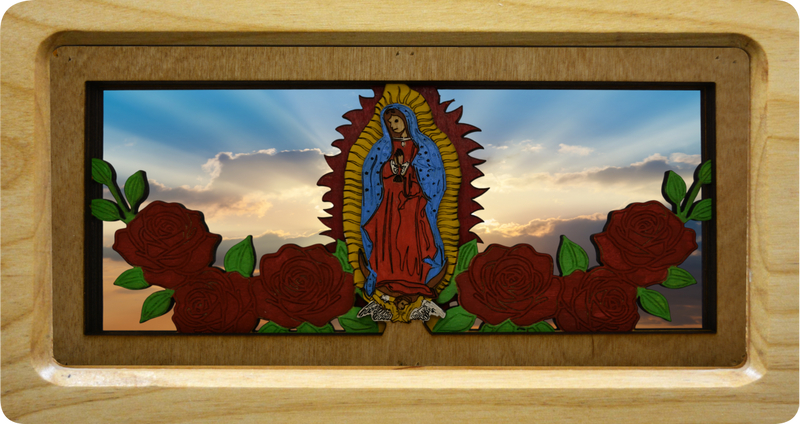 Our Lady of Guadalupe with Background #15