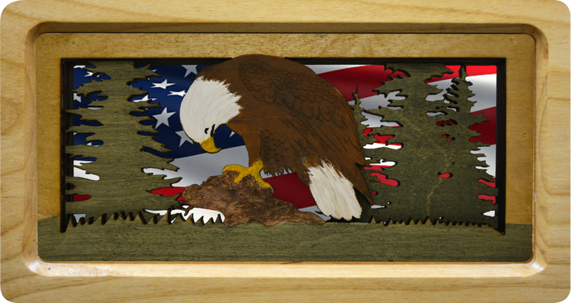 Praying Eagle with Background #26