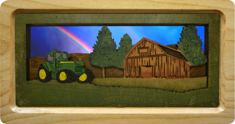 Tractor with Background #7
