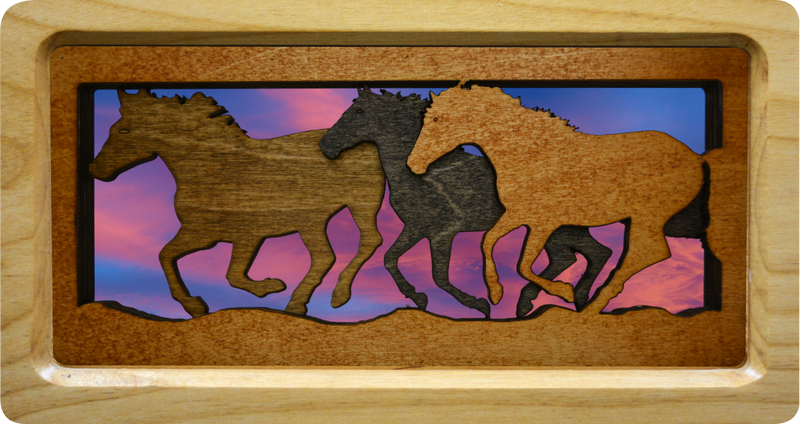 Wild Horses with Background #8